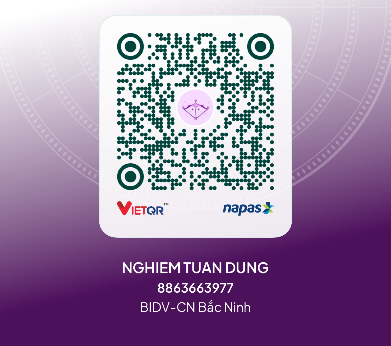 QR chuyển khoản tài khoản ủng hộ Tin K32 CBN